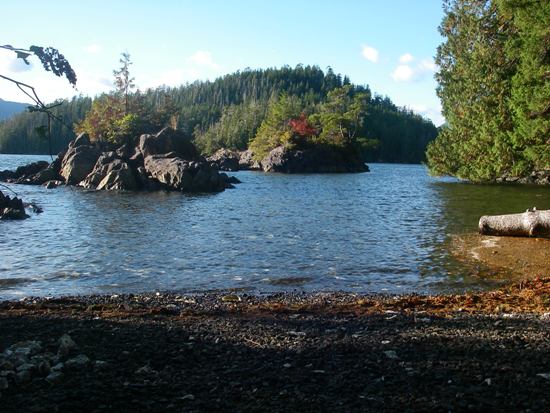 hiking Vancouver Island Nootka Island Trail little islands Friendly Cove