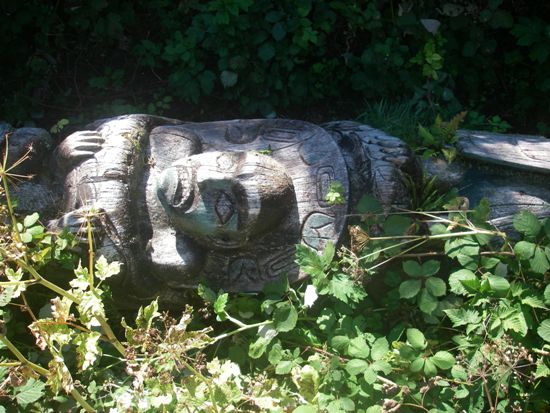 Kayaking Vancouver Island Nootka Sound totem pole