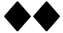 A black diamond shaped object Description automatically generated